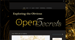 Desktop Screenshot of open-secrets.com